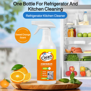 Refrigerator Mold Removal and Deodorizing Cleaner for Family Kitchen Gentle and NonIrritating Oil Stain Removal Longlasting Sterilization
