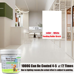 💧50 year non-shedding 💧 3in1 Epoxy Cement Floor Paint Colored Sand Self-Leveling Imitating Marble Wear-Resistant waterproof and Anti-slip Metal Primer Paint for Rust German Rust Paint for Metal Converts Rust Metal Steel Anti-Corrosion Rust Remover
