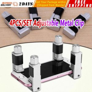 【4PCS/SET Adjustable Metal Clip】Special Tools for Fixing and Repairing/Mobile Phone Frame Mobile Phone Tilting Screen Glue Opening and Bonding Fixture Screen-Bonding-Fixture