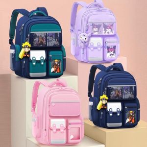 VOYUE Large Capacity Students Backpack Waterproof Spinal Protection Backpack British Style Lightweight School Bag for kids