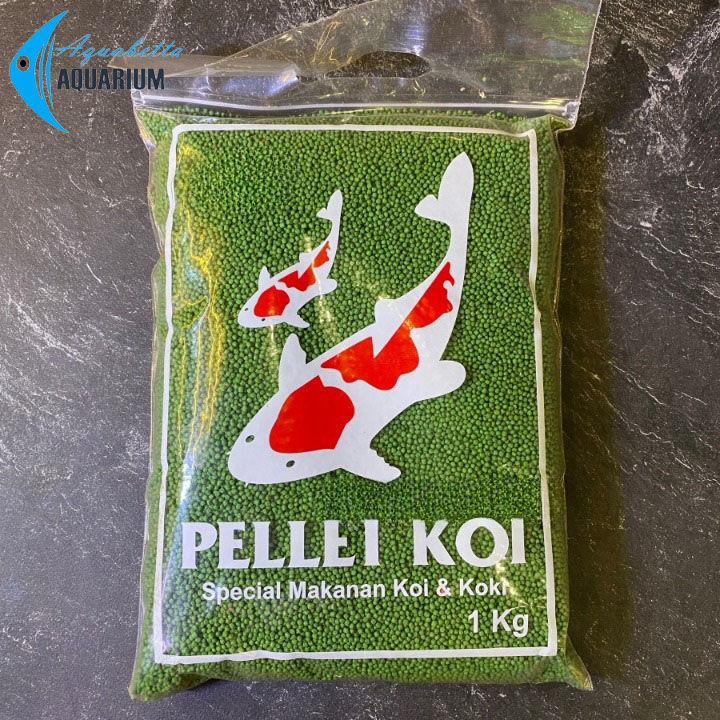Pelet Ikan Koi Spirulina Kg Makanan Pakan Ikan Koi/Koki Butiran Besar 1mm  Lazada Indonesia