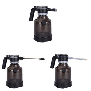 Motorized Watering Can With 3L PP Materials Side Fill Design High Pressure Sprayed Fit for Home Gardening Cleaning