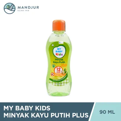 My Baby Kids Minyak Kayu Putih Plus 90 mL - Melindungi dari Gigitan Nyamuk