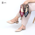 SEIS Delcy Sepatu Mules Heels Wanita | Slingback Hak 3 cm. 