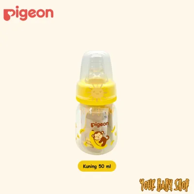 Botol Dot Susu Bayi Pigeon Bundle isi 2 Slim Neck Peristaltic Ulir Newborn Baby Bottle PP BPA Free