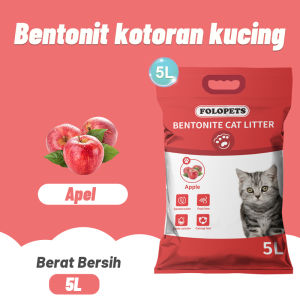 10 Liter Pasir Kucing Gumpal Wangi Bentonite Cat litter Cat Litter Sand Anti Bakteri