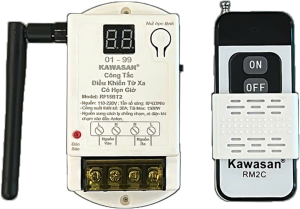 Công Tắc Điều Khiển RF15BT2 Từ Xa 01 Kênh – Có Hẹn Giờ