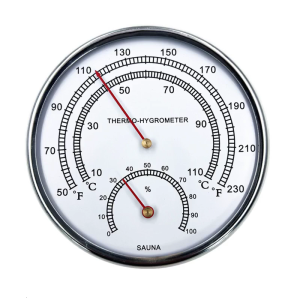 Thermometers Sauna Room Hygrometer Measure Tool Digital Temperature Humidity Meter Used in Bathroom Sweat Streamroom