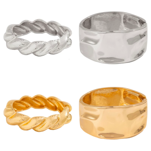 Modern Steampunk Metal Bangles Fashion Arm Bracelet Wide Wrist Alloy Texture Present for Women and Girls