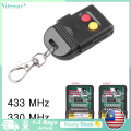 {Local Delivery} Aitemay 8 Dip Switch 433Mhz Smart Copy Remote Control Fixed Code 2CH Duplicator for Gate Garage Door Opener or Alarm System 330MHz. 