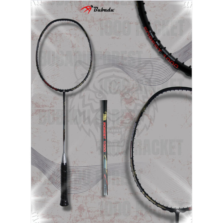 [CHÍNH HÃNG BUBADU] VỢT CẦU LÔNG BUBADU FOREST 1000 - siêu phẩm công ...