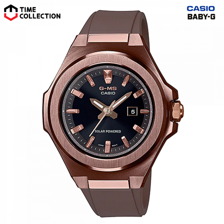 Casio Baby-g Analog Solar Powered Watch MSG-S500G-5A w/ Year