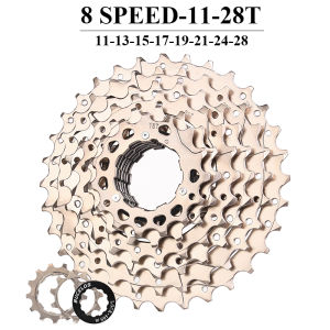 BUCKLOS 8/9/10/11 Speed Bike Cassette Cogs MTB Road Bike Cassette Sprocket Bicycle Freewheel 28T/32T/40T/46T/50T