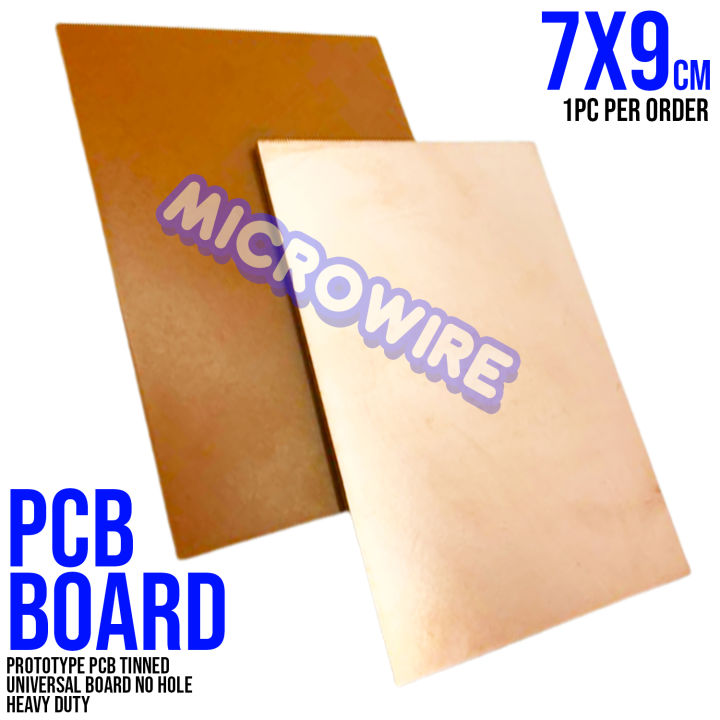 Single Sided Copper PCB 7X9CM Board FR4 Fiberglass Board Lazada PH