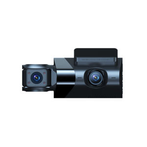 4K High Definition WiFi Driving Recorder Waterproof Night Vision Dual Camera Dashcam 24H Motion Detection GPS Tracking APP Control