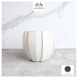 The Leaferie Auralie ceramic pot flowerpot flower plant pots planter planters