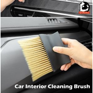 Car Interior Dust Cleaning Soft Nylon Brush 5" Dashboard Aircon Seat