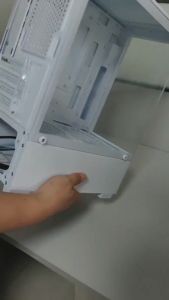 Computer Case T8 With RGB 3 FANS Tempered Glass ITX Micro ATX PC Case Desktop Case【Fast Delivery】