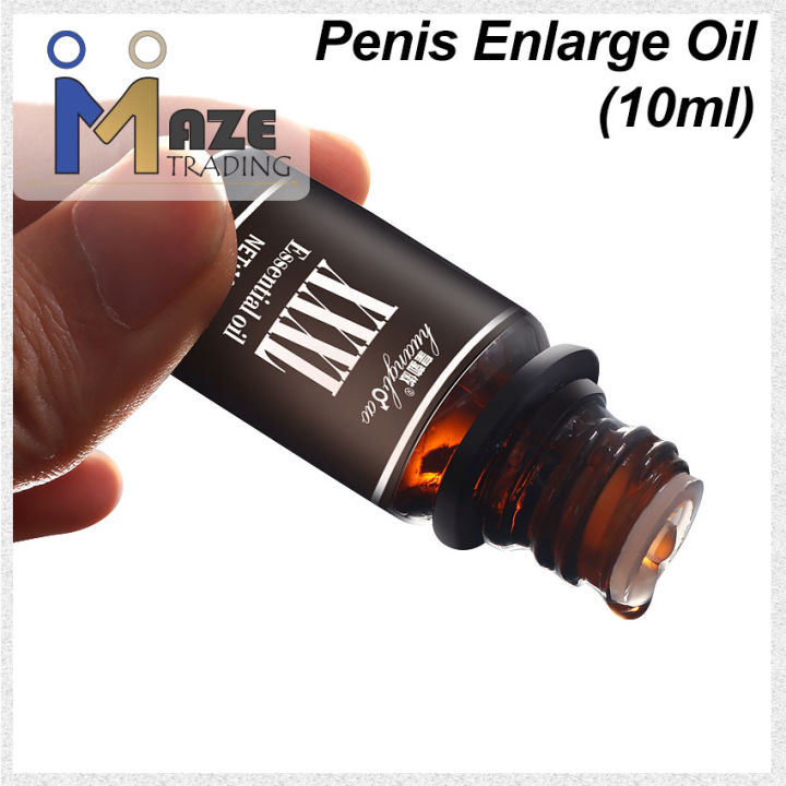 [MAZE TRADING] 10ml Men Enlarge Oil 100% Pure Natural Essence Oil For Men Increase Thickening & Lasting Size Bigger Longer for Male Men Minyak Urut Lelaki Tambah Saiz Titit & Bawah Alat Seks Lelaki EO-8 [Cream / Spray Series]