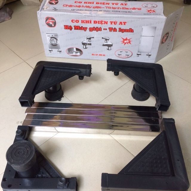 Chân Đế Đỡ Máy Giặt Tủ Lạnh, Kệ Để Chân Máy Lọc Nước, Tủ Lạnh Inox ...