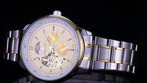 New 2021 Mens fully automatic mechanical watch moon phase mechanical watch TikTok style dropshipping wholesale