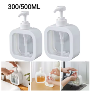 300ML/500ML Nordic style Sub-bottling Bottle Soap Dispenser Hand Sanitizer Container Shower Gel Shampoo