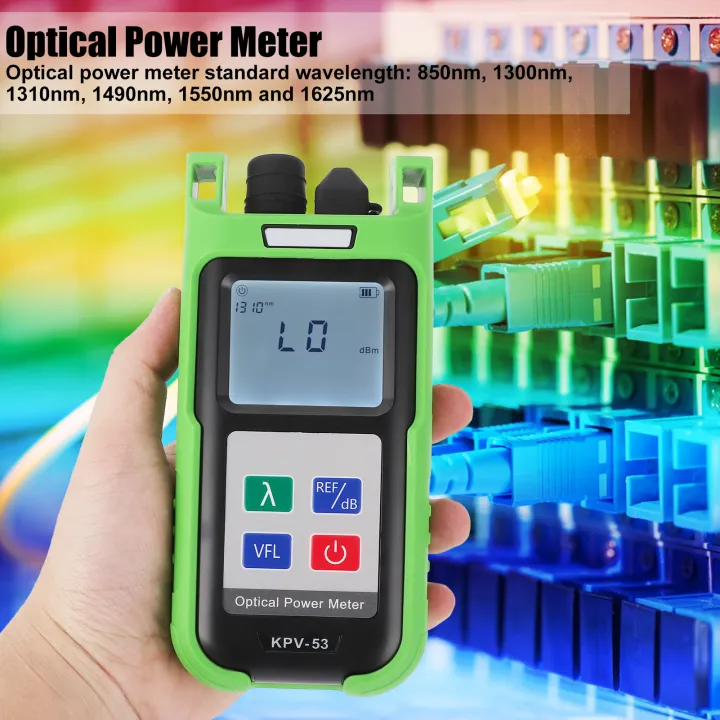Handheld Optical Measure Map Optical Power Meter Handheld Visual Fault Locator Red Light Tester ...