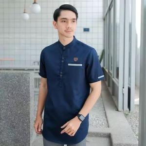 Baju Koko Kurta Lengan Pendek Matt Katun Adem Tebal Terlaris