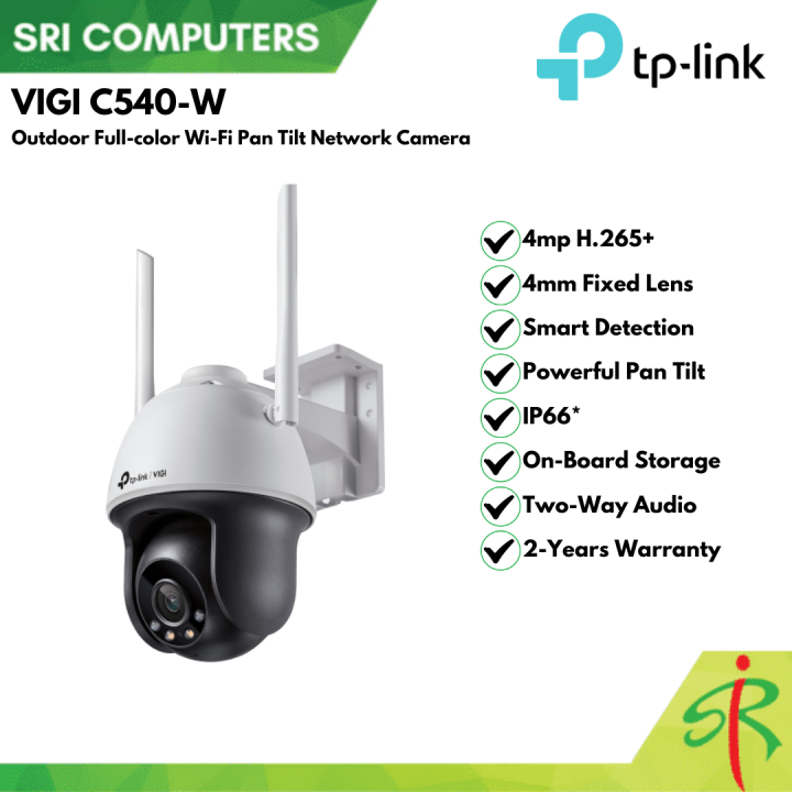 C540 Tp Link Wifi Camera Outdoor TP-LINK VIGI C540-W 4MP Outdoor