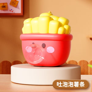 YESPERY Cute Food Series Spitting Bubbles Squishy Squeeze Toys Anxiety Stress Relief Sensory Antistress Toys Kids Gifts