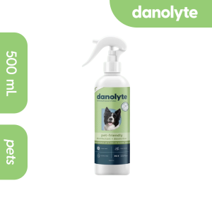 Danolyte® 200 ppm Pet Disinfectant Spray (500 ml) | HOCl Formula | Alcohol-Free safe for pets