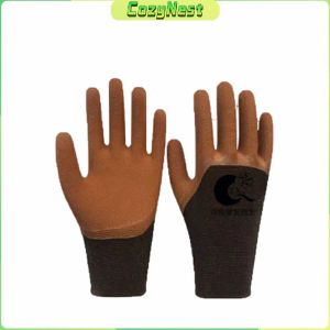 C.N. Comfort Grip Rubber Protective Work Gloves Cut Resistance Waterproof Wear Resistant Ergonomic For Garden Cleaning And Maintenance