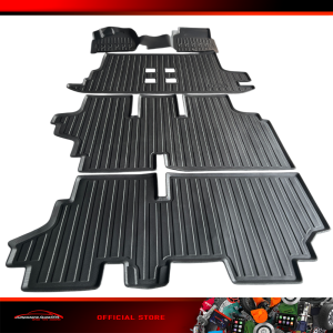 HIPPO TECHMAT BASIC All Weather Protection for Toyota Hi-ace Commuter Deluxe 2019 up 4 ROWS DEEP DISH MATTING Car Mat