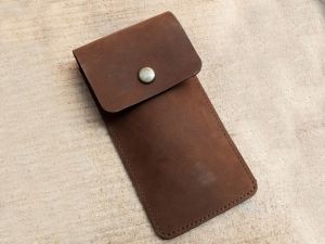 Dompet Tempat Jam Kulit Sapi Crazy Horse - Garansi 1 Tahun