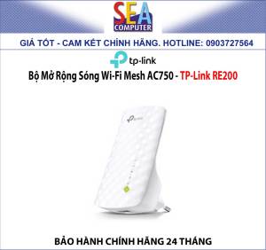 Bộ Mở Rộng Sóng Wi-Fi Mesh AC750 - TP-Link RE200