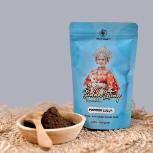 Lulur hitam Bedda Lotong Bubuk 100grBy Henny Beauty Bpom scrub badan memutihkan mencerahkan BPOM