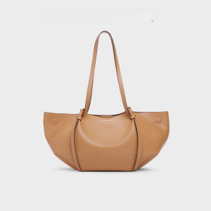 CHARLES & KElTH CK2-30671662 soft pleated large capacity mother-and-child tote bag