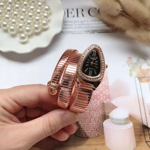 Đồng Hồ Nữ Thương Hiệu Sang Trọng Mới Đồng Hồ Nữ Màu Vàng Thạch Anh Rắn Đồng Hồ Đeo Tay Kim Cương Đồng Hồ Đeo Tay Thời Trang Nữ Đồng Hồ Reloj Mujer