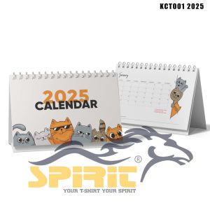 Kalender Kucing Inspirasi Meja Kerja Anda dengan Kalender Meja Duduk 2025 Aesthetic gambar kucing