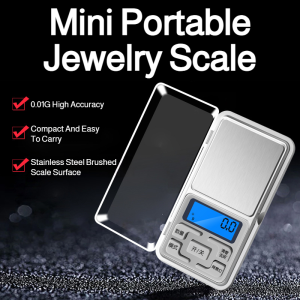 Household Highprecision Electronic Gram Scale Multi-Usage Accuracy Weighing Kitchen Food Jewelry Pocket Balance Gram Scale Household Mini Scale