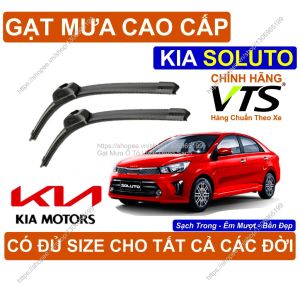 Gạt Mưa Kính Lái Cao Cấp KIA SOLUTO Cặp G.ạt Mưa Kính Lái KIA SOLUTO Có Đ.ủ Size Cho Các Đời Xe KIA SOLUTO
