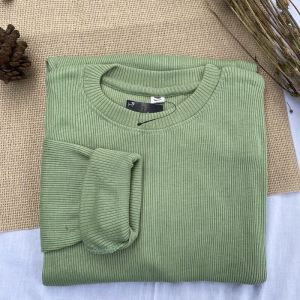 Kaos rib wanita lengan panjang daily top wanita kaos polos kekinian