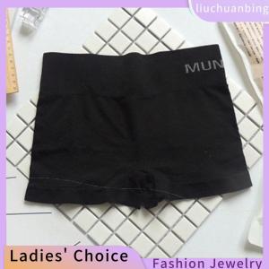 [Hot Sale Jewellery]liuchuanbing Boxers Womens Seamless Mid-waist Letter Pants Shapeing And Hip Lift Pants Boxers