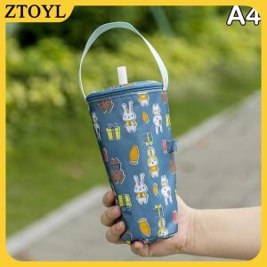 ZTOYL  Xách tay trà sữa Tote Túi nhiệt bảo quản túi thân thiện với môi túi xách mang cách nhiệt cup Bìa Tumbler cup phụ kiện