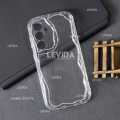 Softcase Silikon Bening Melting Case Gelombang Samsung S24 FE. 