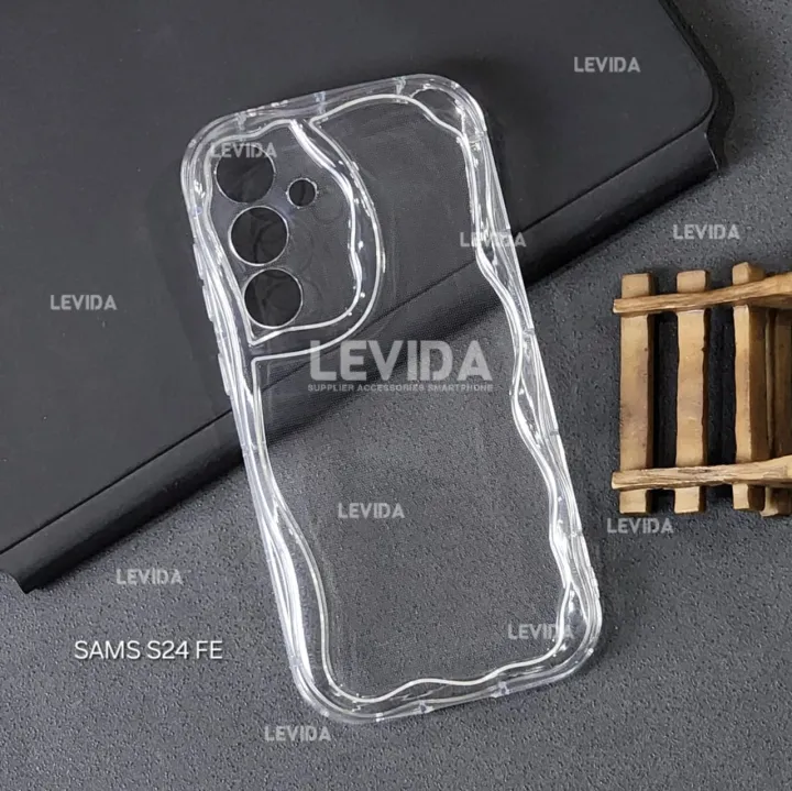 Softcase%20Silikon%20Bening%20Melting%20Case%20Gelombang%20Samsung%20S24%20FE%20-%20Image%202