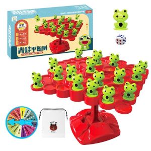 FunToy Frog Stackable Balance Tree Toy Thinking Training Puzzle Toys Learning Math As Kids Plays