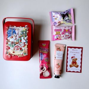 Christmas Door Gift Bag Ready Stock 圣诞节礼品铁盒款现货