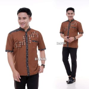 ikhsan Kemeja Koko Pria Katun Shirt Kasual | Outlet LAZADA