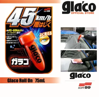 SOFT 99 Glaco Roll On Rain Repellant 75mL Soft99